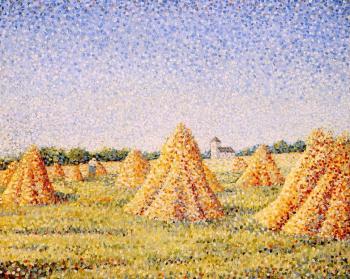 Charles Angrand : The harvest
